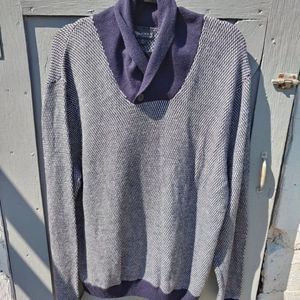 Men's Sweater Cowl Neck Odin New York M NWT